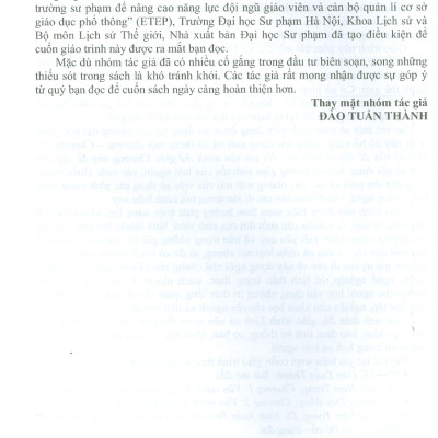 Sách - Giáo trình Lịch sử văn minh thế giới
