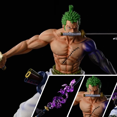 Mô hình One Piece : Mô hình Zoro siêu ngầu 17cm