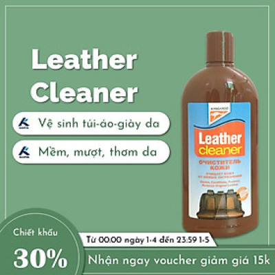Thùng 20 Chai vệ sinh da Leather Cleaner Klink dành cho mọi loại da cao cấp giúp làm sạch da, không làm vỡ da, hương thơm dễ chịu