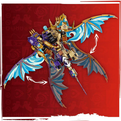 LEGO NINJAGO 71836 Đồ Chơi Lắp Ráp Rồng Arc (869 chi tiết)