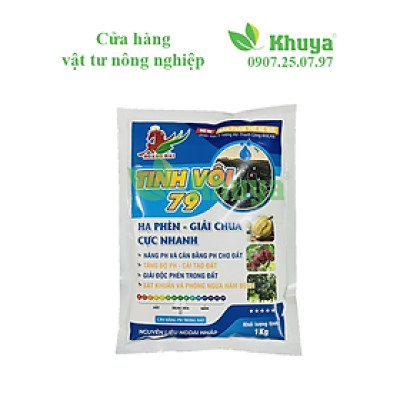 Phân bón Hoàng Hải Tinh Vôi 79 Hạ Phèn - Cân bằng pH Đất