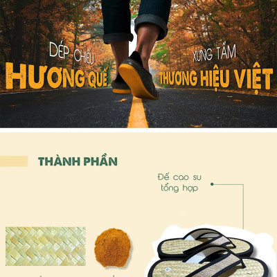 Dép chiếu Hương Quế DCQ-89