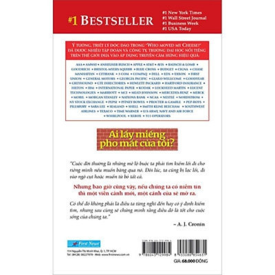 Ai Lấy Miếng Pho Mát Của Tôi ? (Tái Bản)