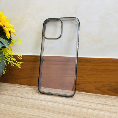 Ốp lưng Likgus dành cho iPhone 14 Pro Max trong viền màu đen - hàng chính hãng