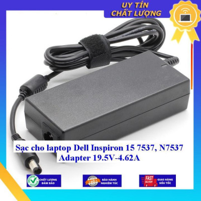 Sạc cho laptop Dell Inspiron 15 7537 N7537 Adapter 19.5V-4.62A - Hàng Nhập Khẩu New Seal