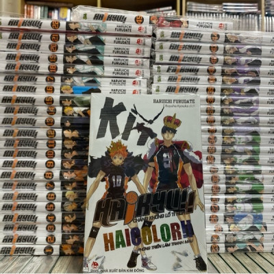 Sách - Haikyu!! (trọn bộ 45 tập) + Haikyu!! Chàng khổng lồ tí hon Haicolor!!