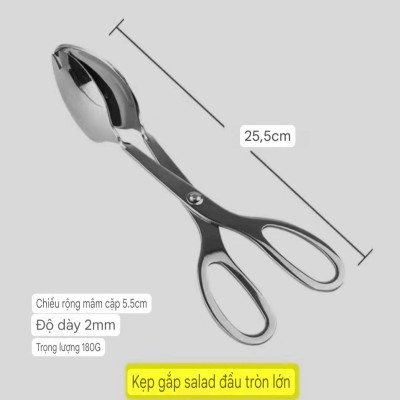 Kẹp Gấp Thức Ăn Nhà Hàng Buffet Dạng Kéo - EAST SIG