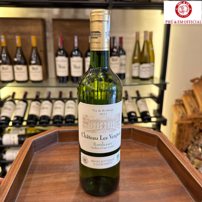 Rượu Vang Trắng Pháp Chateau Les Vergnes