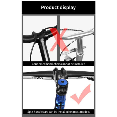 Bộ Nối Tăng Chiều Cao Ghi Đông Xe Đạp Kiotool hợp kim nhôm dễ lắp đặt