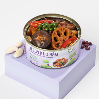Củ sen kho nấm 140g Tâm Minh Foods
