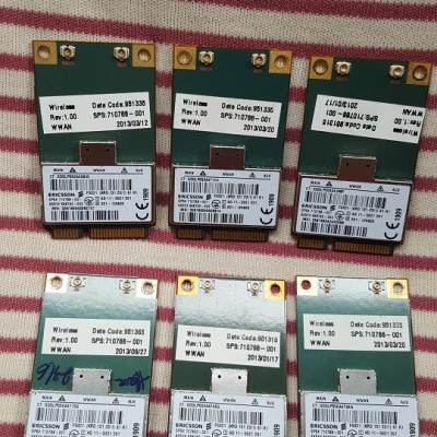 Card WWAN 3G Ericsson: F5321 - HP hs2350 dùng cho HP 8470p, 8470w,8570p,8570w,8770w - Hàng nhập khẩu