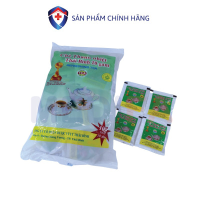 Chè thanh nhiệt Thái Bình, loại trà thanh nhiệt giải độc, mát gan, chè thanh lọc cơ thể, gói lớn (100 gói x 10g)