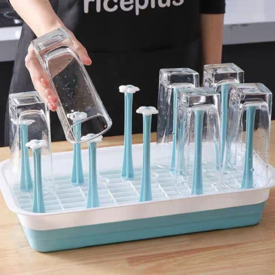 KHAY ÚP LY CỐC / ÚP BÁT ĐĨA 2 TẦNG CÓ KHAY HỨNG NƯỚC SỬ DỤNG RẤT LINH HOẠT ĐA NĂNG ( MẪU MỚI 2025 )