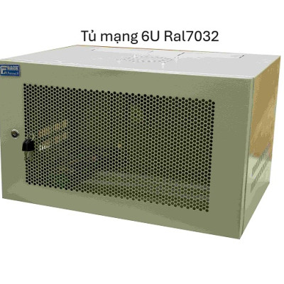 Tủ Mạng Treo Tường 06U D600 Famrack – Hàng Chính Hãng, Chuẩn Rack 19"