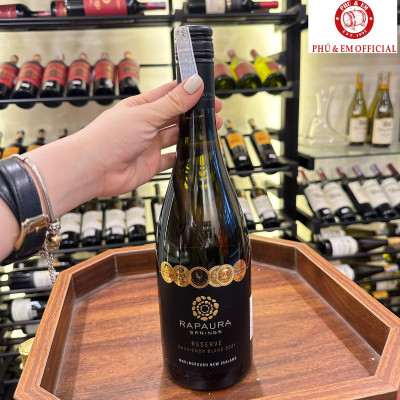 Rượu Vang Trắng New Zealand Rapaura Springs Reserve Marlborough Sauvignon Blanc