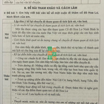 Sách - Hướng dẫn viết, nói và nghe các dạng Văn lớp 8