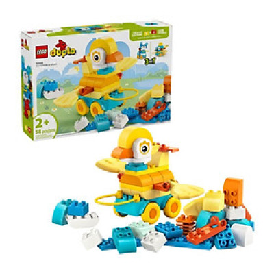 Đồ Chơi Lắp Ráp 3 Trong 1 Động Vật Đi Trên Bánh Xe LEGO DUPLO 10448 (58 chi tiết)