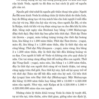 Veda Upanishad - Những Bộ Kinh Triết Lý Tôn Giáo Cổ Ấn Độ - ST