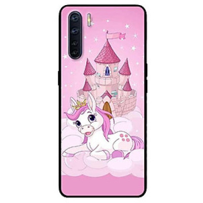 Ốp lưng dành cho Oppo Reno 3 / A91 - Reno 3 Pro - Reno 4 - Reno 4 Pro mẫu Ngựa Và Lâu Đài