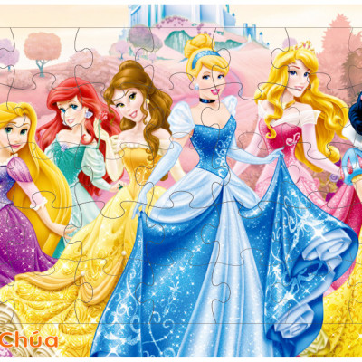 04 bộ tranh xếp hình 35 mảnh khổ A4 20x30cm – đồ chơi trí tuệ cho bé từ 2 tuổi – Combo 1