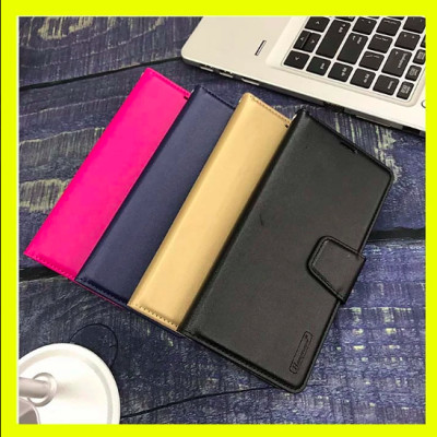 Bao da dạng ví cho OPPO Reno8 T 5G chính hãng Hanman có quai cài, có ngăn để thẻ ATM và tiền, may viền - Hàng chính hãng