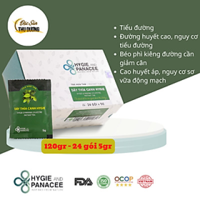 Trà hòa tan Dây thìa canh Hygie - Ổn định đường huyết cho người tiểu đường, phòng ngừa tiểu đường cho người có đường huyết cao, nguy cơ tiểu đường