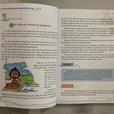 Sách - 100 câu chuyện hay dành cho bé trai