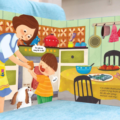 Kỹ Năng Đầu Đời Cho Bé - Làm Việc Nhà, Dễ Thôi Mà! (Giúp Trẻ Biết Tự Lập, Biết Giúp Đỡ Bố Mẹ)