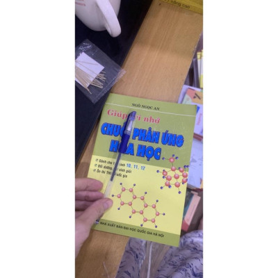 Sách – Giúp trí nhớ chuỗi phản ứng hóa học