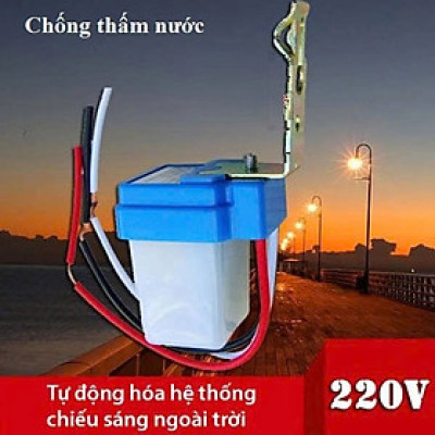 Công Tắc Cảm Biến Ánh Sáng 220V Siêu Nhạy Đèn Sáng Tự Động: - Hiệu Quả Cho Mọi Điều Kiện Ánh Sáng