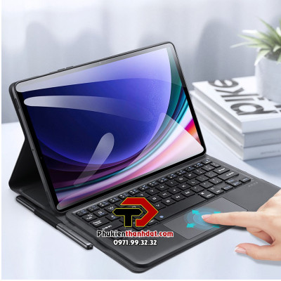 Bao da dành cho SamSung Galaxy Tab S8 kèm bàn phím bluetooth Dux Ducis có bàn di chuột TrackPad - Hàng chính hãng