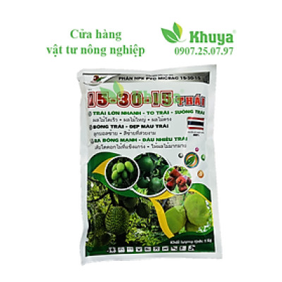 Phân bón NPK 15 - 30 - 15 Thái Lan 1kg