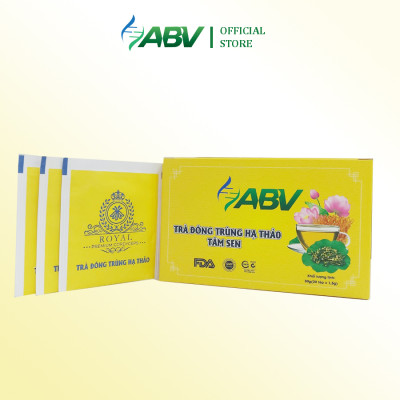 Trà đông trùng hạ thảo tâm sen ABV