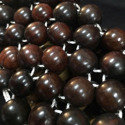 Chiếu Hạt Gỗ Mun Cao Cấp - Kích Thước 2,2mx2m ( video , hình thật ) 