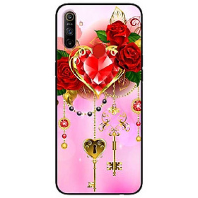 Ốp lưng dành cho Realme C3 mẫu Ruby Key