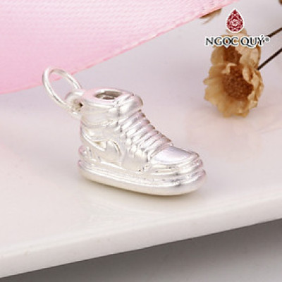 Charm bạc giày AJ treo - Ngọc Quý Gemstones