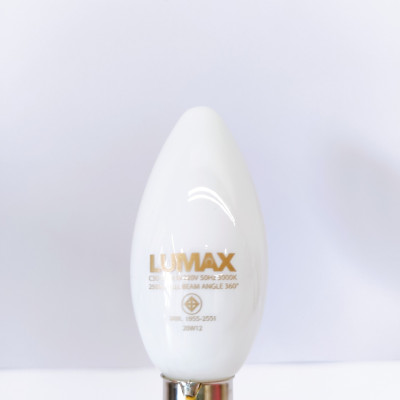 BÓNG ĐÈN LUMAX#ECOBULB C30-3W/FB/E14/3000K