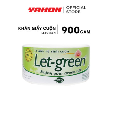 Giấy Vệ Sinh Cuộn 10*20cm LET-GREEN, 900gr/Cuộn