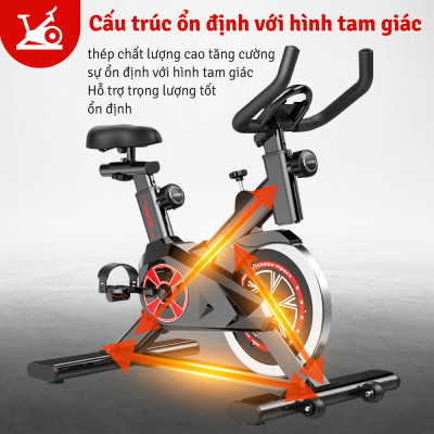 BG-MÀN HÌNH-Xe đạp tập thể thao đa năng trong nhà SPINING BIKE ELITE 03 mới (hàng nhập khẩu)