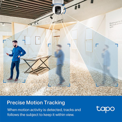 Camera trong nhà TP-Link Tapo Pan/Tilt Home Security Wifi 1080p C202 - Hàng chính hãng