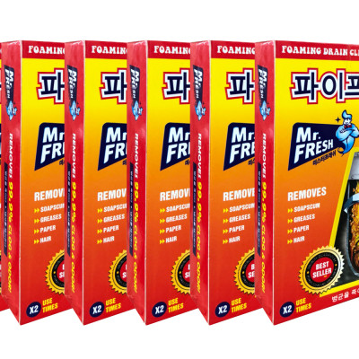 Combo 2 hộp 4 gói bột thông tắc làm sạch đường ống Hàn Quốc (100g/gói)