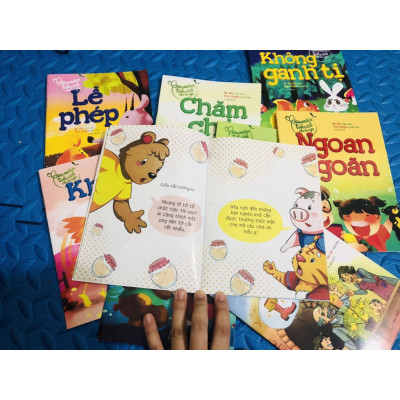 Sách - Gieo Mầm Tính Cách Cho Bé Yêu (Bộ 9 Cuốn)