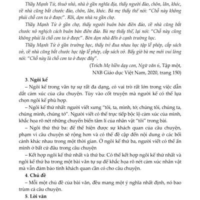 Phát Triển Kĩ Năng Làm Văn Nói Và Viết văn Tự Sự, Miêu Tả 6