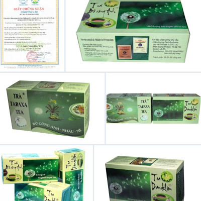 Combo Trà Bồ công anh và Taxara nhàu mè (02 Hộp lớn)