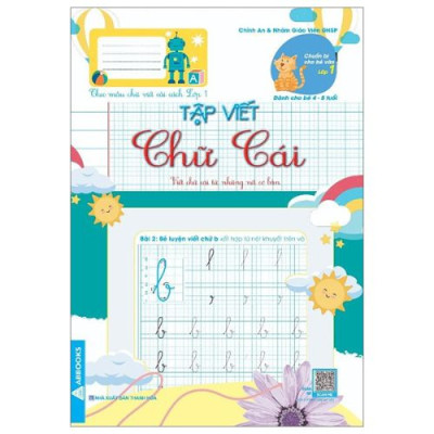 Sách - Chuẩn Bị Cho Bé Vào Lớp 1 - Tập Viết Bộ 10 Quyển - ABBOOKS