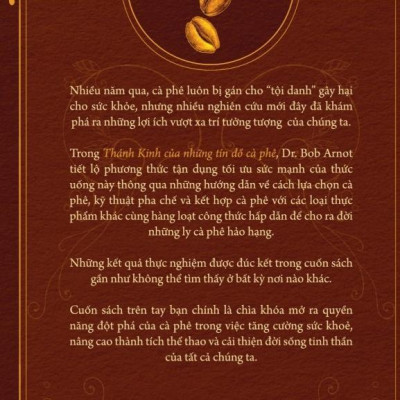 Sách - Thánh Kinh Của Những Tín Đồ Cà Phê - Huy Hoàng Bookstore