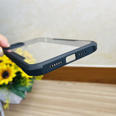 Ốp lưng XUNDD dành cho iPhone 14 Plus trong viền đen - hàng chính hãng