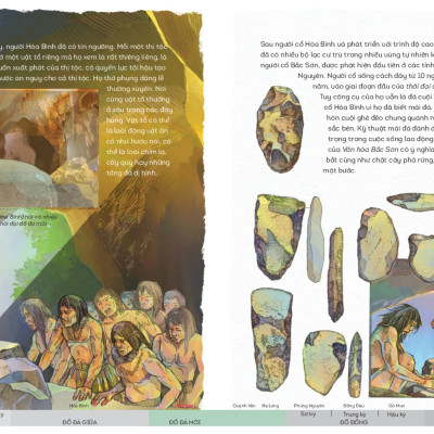 	Lịch Sử Việt Nam Bằng Tranh - Thời Khởi Thủy (Bản Màu) _TRE