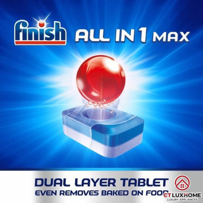 Viên rửa chén bát Finish All In One Max 48 viên 