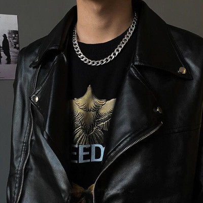 Vòng Cổ Nam - Dây chuyền nam titan cao cấp đẹp sang trọng kiểu lặc inox trangsucpt cỡ 5mm PTDCNA15